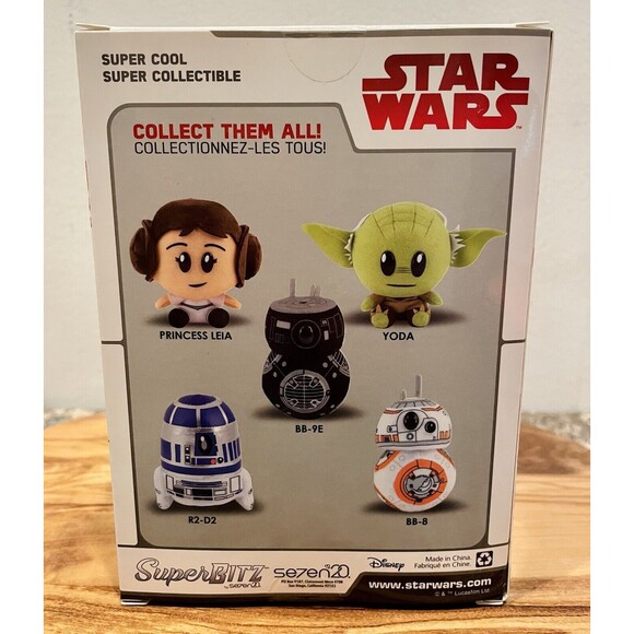 Star Wars SuperBITZ Collectible Toy New in Box Collectible Plush Toy BB9-E - Picture 7 of 7